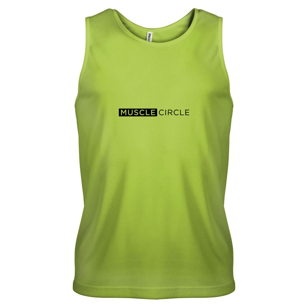 KARIBAN PROACT Sports vest Color Lime